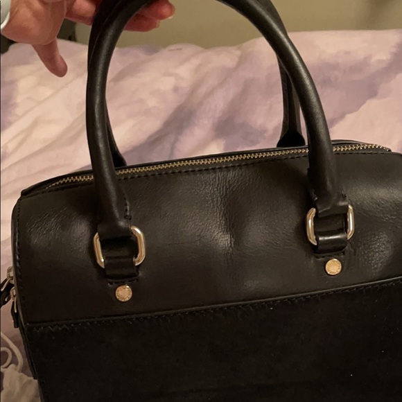 Danier Leather & Calf Hair Top Handle - Picture 2 of 4